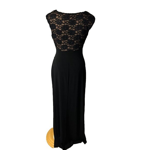 Connected Dress Blue 8 Sequin Wedding Party Formal Cruise New Washable NEW - Picture 2 of 7